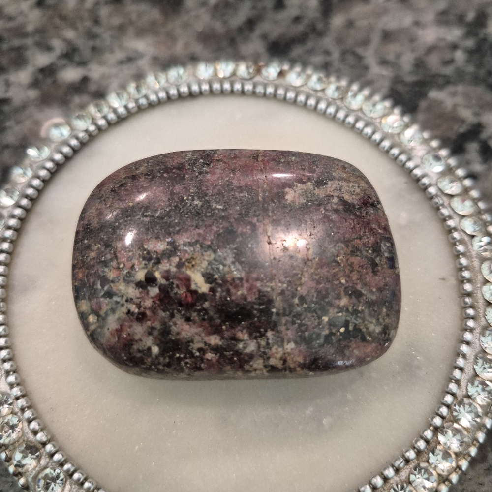 Natural Llanite Jasper Que Serra Palm Stone #3 New - Picture 6 of 10
